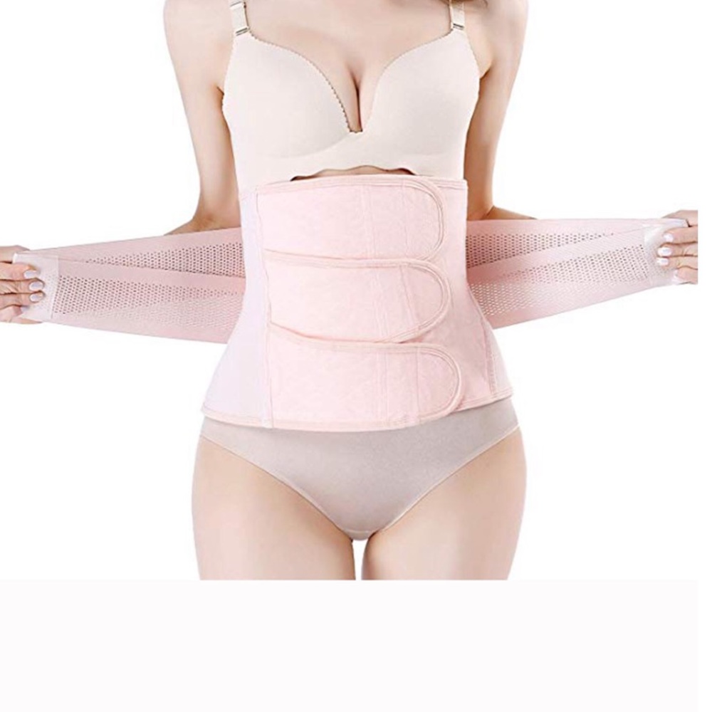 LELINTA Postpartum Girdle C-Section Recovery Belt Back Support Belly Wrap Belly